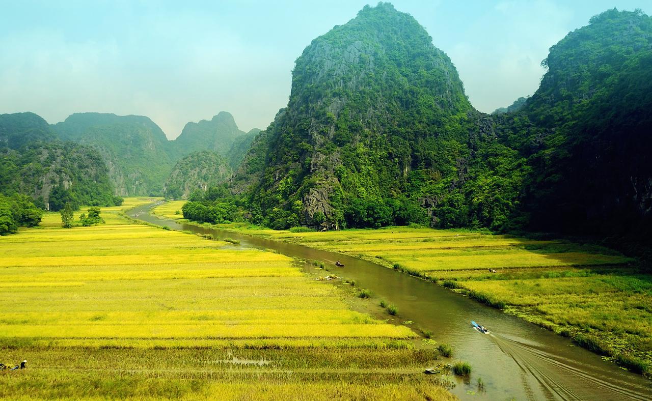 Tam Coc Golden Rice Hotel Ninh Binh Eksteriør billede